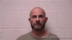 Mugshot of Christopher Shane Peebles booked in Robertson County, Tennessee on April 23, 2026