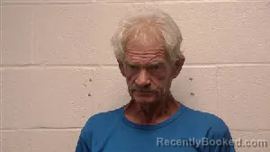 Mugshot of James Ronald Petty booked in Robertson County, Tennessee on September 12, 2026