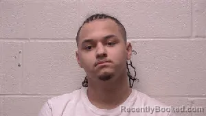 Mugshot of Mario Paz-Mejia booked in Robertson County, Tennessee on April 9, 2026