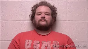 Mugshot of David Tyler Savarino booked in Robertson County, Tennessee on August 13, 2026