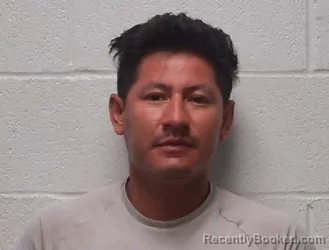 Mugshot of Federico Santana Gomez booked in Robertson County, Tennessee on August 14, 2026