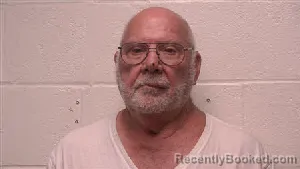 Mugshot of Paul Denton Sexton booked in Robertson County, Tennessee on May 8, 2026