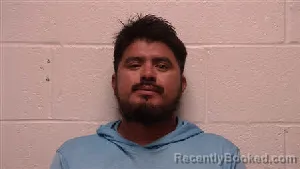 Mugshot of Raymundo Luciano Santiago booked in Robertson County, Tennessee on June 11, 2026