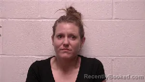 Mugshot of Samantha Megan Salmon booked in Robertson County, Tennessee on June 4, 2026