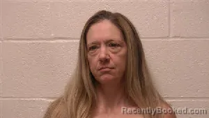 Mugshot of Heather Dawn Traughber booked in Robertson County, Tennessee on May 9, 2026