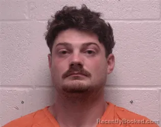 Mugshot of Jacob Robert Thompson booked in Robertson County, Tennessee on August 18, 2026