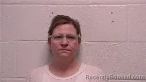 Mugshot of Megan Tracy Torres Novak booked in Robertson County, Tennessee on April 24, 2026
