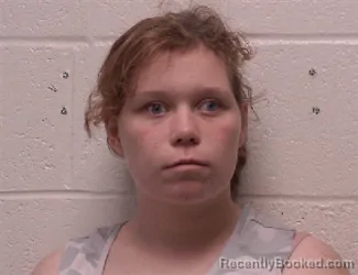 Mugshot of Jessica Gracelyn Wallace booked in Robertson County, Tennessee on July 14, 2026