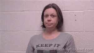 Mugshot of Kelley Cherie Webb booked in Robertson County, Tennessee on June 24, 2026