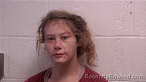 Mugshot of Danielle Marie Yates booked in Robertson County, Tennessee on August 14, 2026
