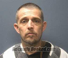 Booking photo from Sevier County, Tennessee