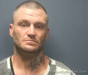 Mugshot of Jeremy William Harrell booked in Sevier County, Tennessee on August 14, 2026