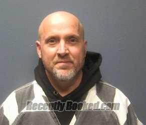 Booking photo from Sevier County, Tennessee