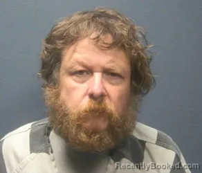 Mugshot of Danny Lee Moore booked in Sevier County, Tennessee on August 7, 2026