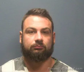 Mugshot of Jarred Scott Stover booked in Sevier County, Tennessee on August 10, 2026