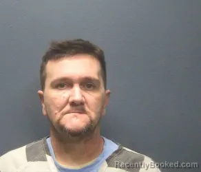 Mugshot of David Lee Miller booked in Sevier County, Tennessee on August 10, 2026