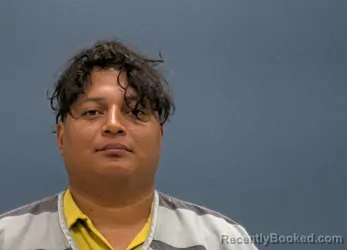 Mugshot of Darwin Aguilar-Flores booked in Sevier County, Tennessee on August 11, 2026