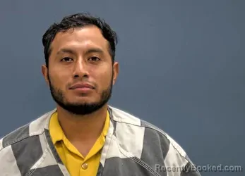 Mugshot of Diego Mejia-Herrera booked in Sevier County, Tennessee on August 19, 2026