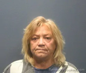 Mugshot of Delia Oberlander booked in Sevier County, Tennessee on August 21, 2026