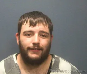 Mugshot of Joseph Owen Evans booked in Sevier County, Tennessee on August 23, 2026
