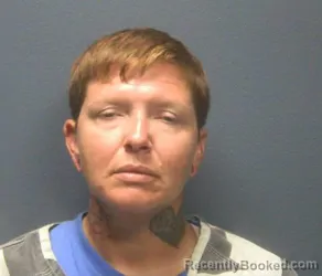 Mugshot of Kayla Michele Whaley booked in Sevier County, Tennessee on August 20, 2026