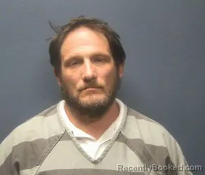 Mugshot of Chad Ray Burgess booked in Sevier County, Tennessee on August 24, 2026