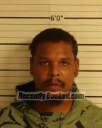 Booking photo from Shelby County, Tennessee