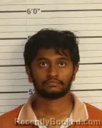 Mugshot of Hitesh Tata booked in Shelby County, Tennessee on August 27, 2026