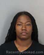 Mugshot of EBONEY NICHOLE JOHNSON booked in Shelby County, Tennessee on March 20, 2026