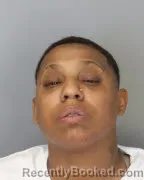 Mugshot of CHARLEINA GANNAWAY booked in Shelby County, Tennessee on March 28, 2026