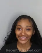 Mugshot of DARIAH TATUM booked in Shelby County, Tennessee on May 17, 2026