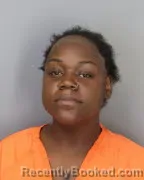 Mugshot of BRANDIA NICOLE HARRIS booked in Shelby County, Tennessee on May 19, 2026