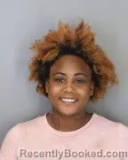Mugshot of INDIA A TAYLOR booked in Shelby County, Tennessee on June 4, 2026