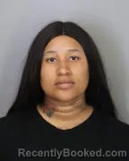 Mugshot of AALIYAH SMITH booked in Shelby County, Tennessee on June 16, 2026