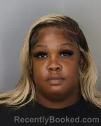Mugshot of NORKISHIA DARCHELLE BAKER booked in Shelby County, Tennessee on July 6, 2026