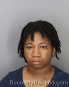 Mugshot of TRINSHA NICOLE BRADFORD booked in Shelby County, Tennessee on July 6, 2026