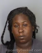 Mugshot of DONNISHEA DANIELLE YOUNG booked in Shelby County, Tennessee on July 6, 2026