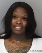 Mugshot of TAKERIA JEFFERSON booked in Shelby County, Tennessee on July 9, 2026