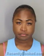 Mugshot of Aaliyah Winfrey booked in Shelby County, Tennessee on August 2, 2026