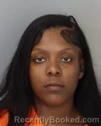 Mugshot of Angelica Renay Heard booked in Shelby County, Tennessee on August 3, 2026