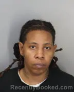 Mugshot of Tiffany Nicole Jackson booked in Shelby County, Tennessee on August 7, 2026