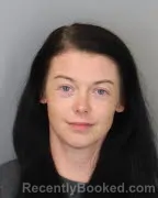 Mugshot of Samantha Hampton booked in Shelby County, Tennessee on August 10, 2026