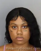 Mugshot of Erica Heaven Teres Sam booked in Shelby County, Tennessee on August 28, 2026