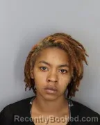 Mugshot of Jayla Barber booked in Shelby County, Tennessee on August 29, 2026
