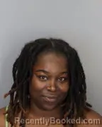 Mugshot of Brianna Lashun Myles booked in Shelby County, Tennessee on August 30, 2026