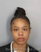 Mugshot of Sha'tonia Aniyah Wallace booked in Shelby County, Tennessee on September 1, 2026