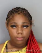 Mugshot of Makayla Jordan booked in Shelby County, Tennessee on September 3, 2026