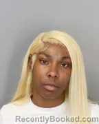Mugshot of Aaliyah Brown booked in Shelby County, Tennessee on September 5, 2026