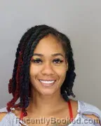 Mugshot of Jaisha Lajoy Andrews booked in Shelby County, Tennessee on September 6, 2026