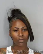 Mugshot of Renishia Sanders booked in Shelby County, Tennessee on September 8, 2026
